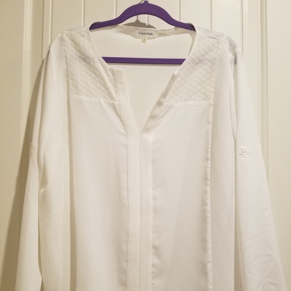 Egg Shell white blouse